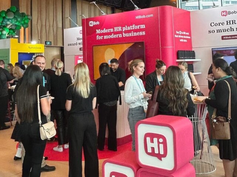 HiBob trade show image