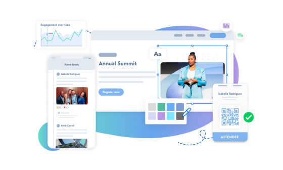 Event Marketing and Management platform components